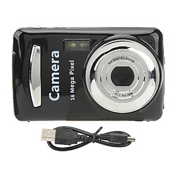 INF Appareil photo compact à zoom numérique 16x avec capteur 16MP et écran LCD 2,4" Black