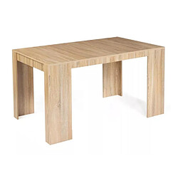 Avis Concept Usine BELLI - Table console extensible en bois - 1,40 m