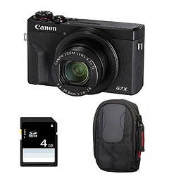 CANON POWERSHOT G7X MARK III Garanti 2 ans + Sac et Carte SD 4 Go