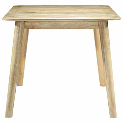 Avis Maison Chic Table de salle à manger,Table à dîner 180x90x76 cm Bois de manguier massif -GKD95079