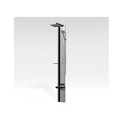 Colonne de douche hydromassante NOVELLINI LINE 1 argent 215 cm