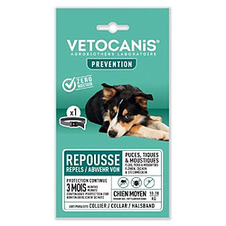 VETOCANIS Collier antiparasitaire - Moyen Chien