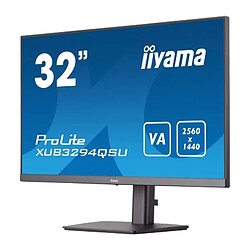 Ecran PC - IIYAMA - XUB3294QSU-B1 - 31,5 VA LED WQHD 2560 x 1440 - 4ms - 75Hz - HDMI DP pas cher