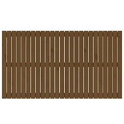 Acheter Maison Chic Tête de lit scandinave pour lit adulte,Meuble de chambre murale Marron miel 159,5x3x90 cm Bois massif de pin -MN38818