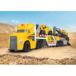 Acheter Dickie Toys DICKIE - Camion volvo 70cm a roues libres + 2 véhicules de chantier.