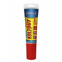 Cyanolit 33300048 Tube de mastic-colle Koltout Blanc Express 125 ml