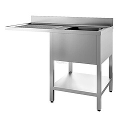 Plonge Inox - Emplacement Lave-Vaisselle - Combisteel