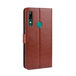 Avis Wewoo Housse Coque Étui en cuir à rabat horizontal rétro Crazy Horse Texture pour Huawei P Smart Z / Y9 Prime 2019avec support et fentes cartes et cadre photo marron