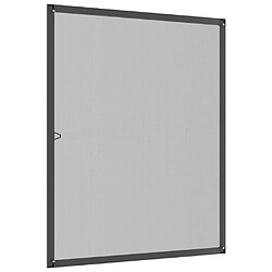 Avis vidaXL Moustiquaire pour fenêtres Anthracite 100x120 cm