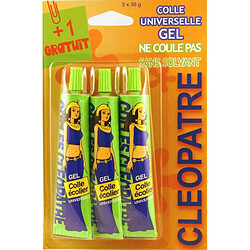 Lot de 2 tubes +1 gratuit de colle gel forte universelle