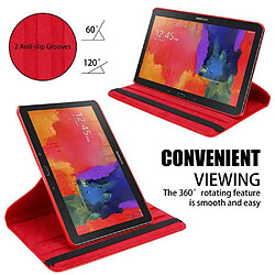 Acheter Cadorabo Coque Samsung Galaxy NOTE 10.1 2014 / Tab PRO 10.1 Etui en Rouge