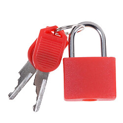 Acheter Mini Cadenas En Acier Valise Cadenas De Voyage Quotidien Avec 2 Clés Rouge