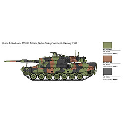 Italeri Maquette Char Leopard 2a4 pas cher