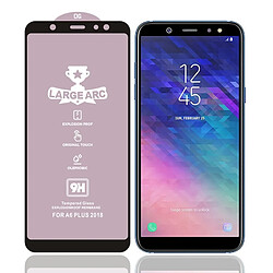 Wewoo Film de verre trempé Pour Galaxy A6 + 2018 9H HD Grand Arc High Alumina Full Screen de