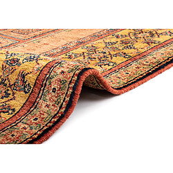 Vidal Tapis de laine 159x109 brun Kashkuli