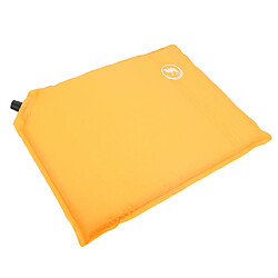 Acheter Tapis Portable Léger Avec Coussin De Siège Auto-gonflable Orange