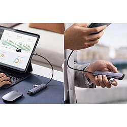 Acheter GUPBOO Adaptateur 4 en 1 Hub USB-C vers 4 USB 3.0 - Gris,JL1531