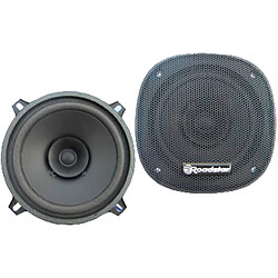 Haut-Parleurs de Voiture 13cm Coaxial, Audio à 2 Voies 2 Haut-Parleurs, PMPO 50W, 50, Noir, Roadstar, PS1315 pas cher