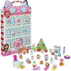 Spin Master Gabby's Dollhouse Calendrier de l'avent 2023 avec 24 Surprises, Figurines et Accessoires