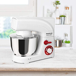 Taurus robot patissier de 5,5L 1200W blanc gris rouge