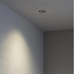 Faro Barcelona Downlight encastré noir, GU10