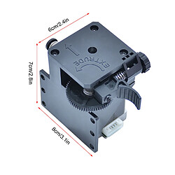 Avis Tronxy 3D Upgrade Parts Assembled Titan Extruder Kit with Stepper Motor and Wire Support Print Soft Filament Compatible with X5SAP966