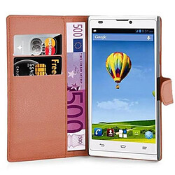 Cadorabo Coque ZTE Blade L2 Etui en Brun