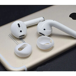 Avis INF Bouchon D'oreille en silicone pour AirPods 1/2 génération White