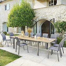 Hesperide Table de jardin extensible Evasion en aluminium - 14 Places