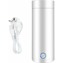 Vendos85 Bouilloire Electrique Portable de 0,4L 3 en 1 Avec Doublure en Acier Inoxydable blanc