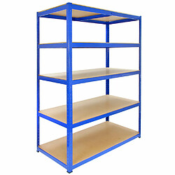 Monstershop Monster Racking T-Rax Puissant Étagère Rangement, Blue, 120cm W, 60cm D