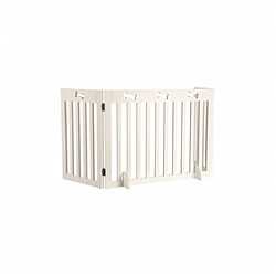 Avis TRIXIE Barrière pour chiens 3 parties MDF 82-124 cm Blanc