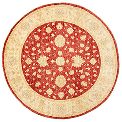 Vidal Tapis de laine 200x199 rouge Kaizar