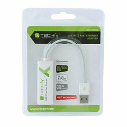 Adaptateur USB vers Ethernet Techly 107630 15 cm