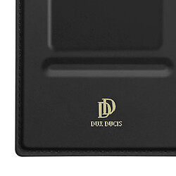 Dux Ducis Étui pour Samsung Galaxy S24 Ultra Clapet Porte-carte Support Vidéo Noir