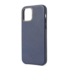 Decoded Coque pour iPhone 12 Mini en cuir Bleu