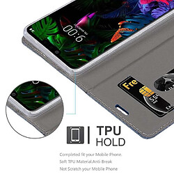 Acheter Cadorabo Coque LG G8 Etui en Bleu