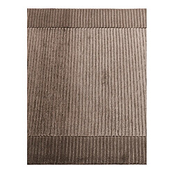 Vidal Tapis de couloir en laine 201x79 brun Darya pas cher