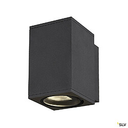 Avis Slv Applique extérieure SQUARE, carré, anthracite avec LED intégrée, 35W, 3000K/4000K, IP65 - Taille M