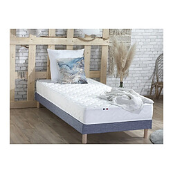 Idliterie Ensemble Matelas Mousse réversible STRATUS + Sommier - Made in France