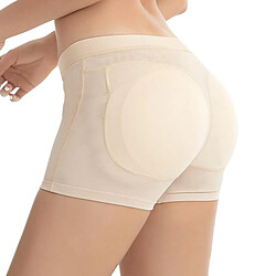 Avis Femmes Rembourré Bum Pants Butt Lifter Panty Body Enhancer Underwear Beige L