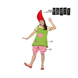 Totalcadeau Déguisement pour enfants lutin vert (3 Pcs) - Un costume pour enfant Taille - 5-6 Ans pas cher