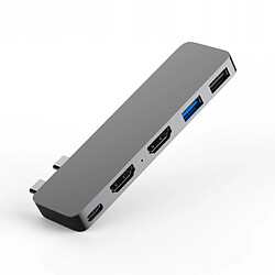 GUPBOO Adaptateur Hub 5 en 1 USB-C 3.0 HDMI 4K Macbook,JL2891