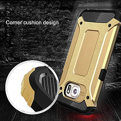 Wewoo Coque renforcée or pour Samsung Galaxy S6 / G920 Armure Tough TPU + PC Combinaison pas cher