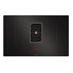 Table de cuisson aspirante induction 83cm 4 feux 7400w noir - 5682749 - FABER