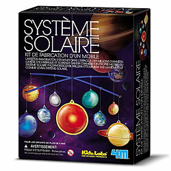 4M Coffret découverte de la science - Système solaire - Kit de fabrication mobile