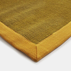 Avis Thedecofactory NATURAL JUTE - Tapis en jute jaune 190x290