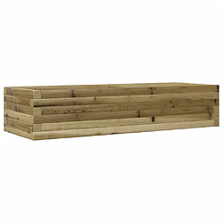 vidaXL Jardinière 110x40x23 cm bois de pin imprégné