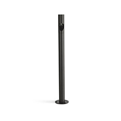 faro Borne de jardin Bezel Aluminium Noir mat Matériau : Aluminium Coloris : Noir mat Type d'ampoule : LED intégré Puissance max par ampoule (W) : 8 IP : 65 Hauteur en Cm : 60 Diamètre en Cm : 4 Classe de protection : 1 Te