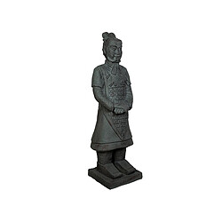 Figurine Décorative Romimex Gris Guerrier 33 x 123 x 39 cm